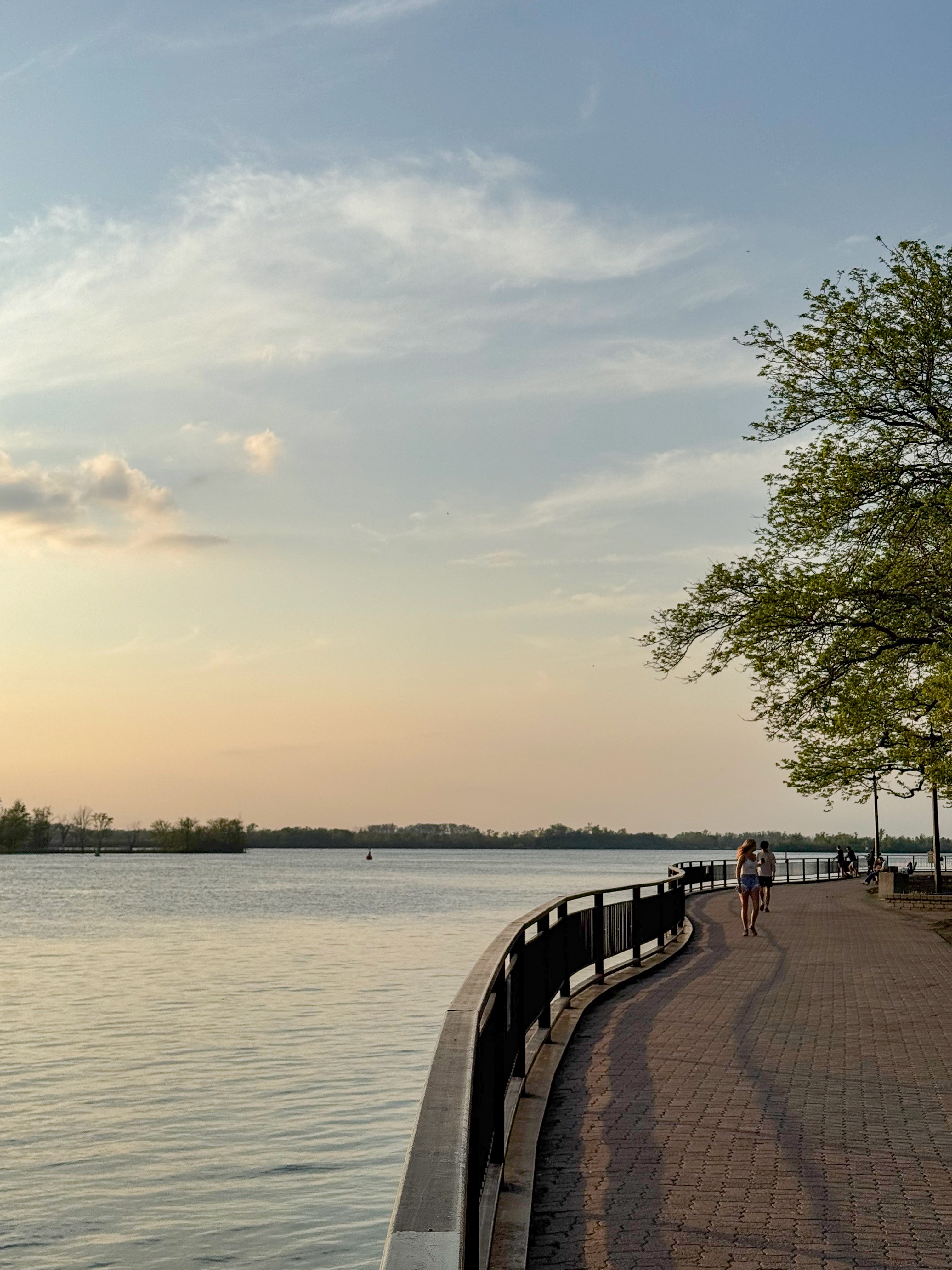 Amherstburg waterfront and community scene
